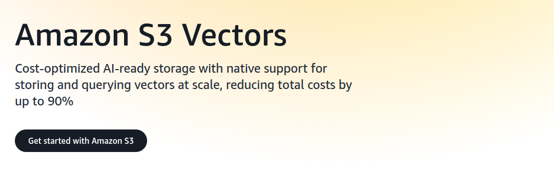 AWS Vector S3 Page